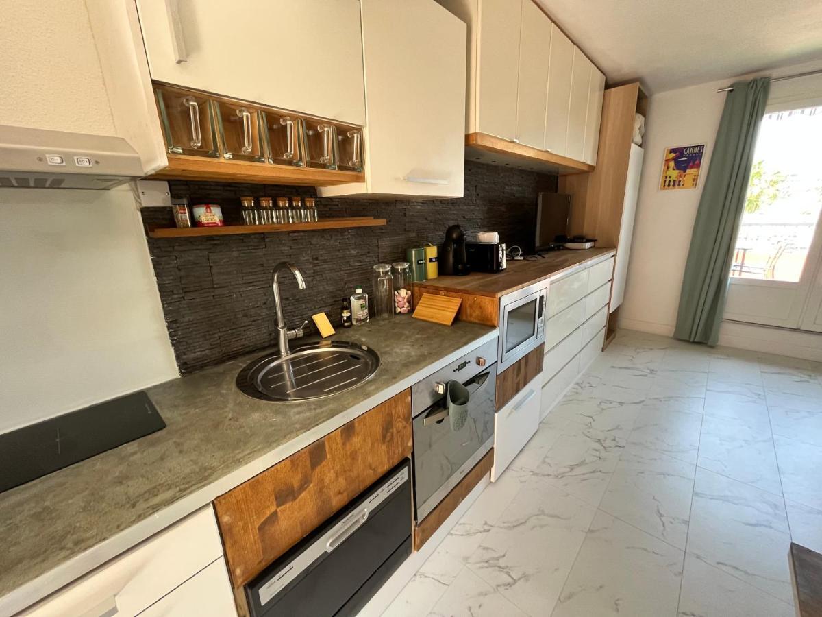 Charmant Studio Pour 3 Personnes Vallauris Exterior photo
